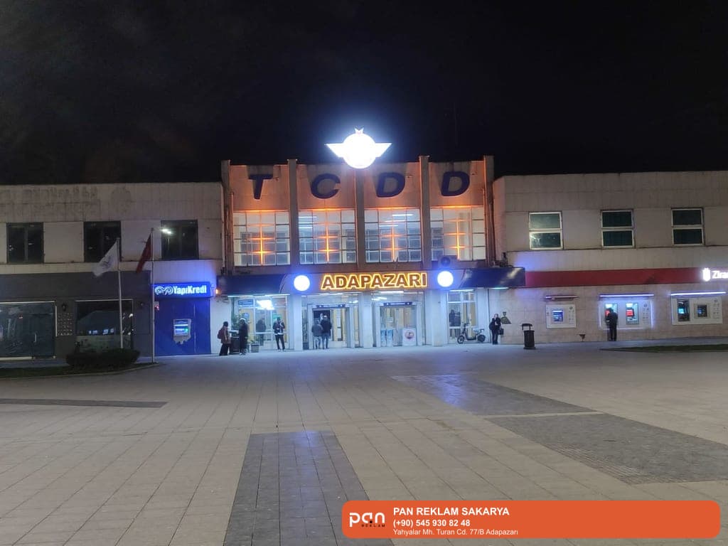 Pan Reklam • Sakarya reklam – Pan Reklam tabela ve kutu harf imalatı örnek uygulama görseli.