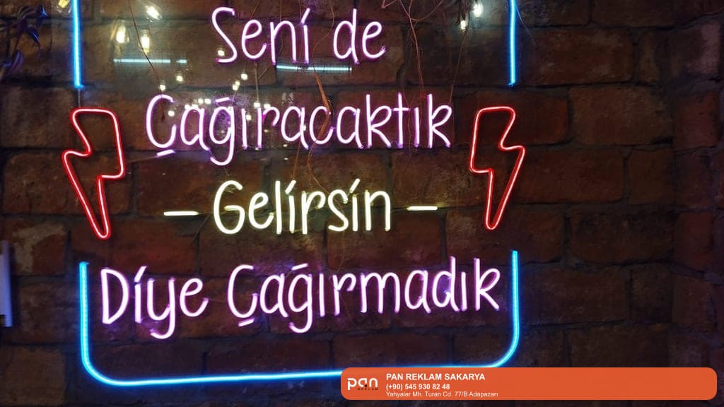 Pan Reklam • Sakarya reklam – Pan Reklam tabela ve kutu harf imalatı örnek uygulama görseli.