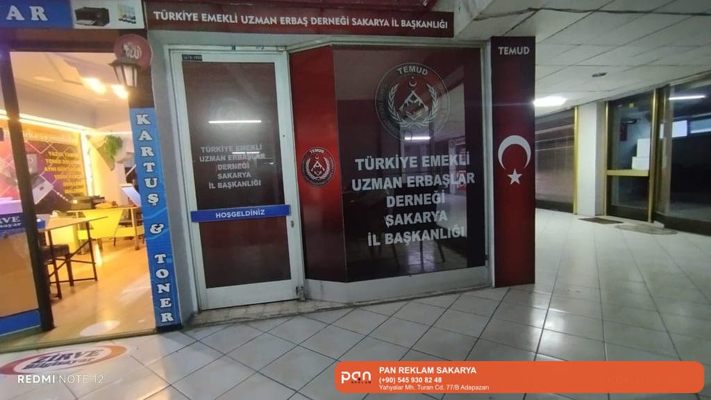 Pan Reklam • Sakarya reklam – Pan Reklam tabela ve kutu harf imalatı örnek uygulama görseli.