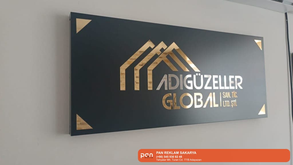 Pan Reklam • Sakarya reklam – Pan Reklam tabela ve kutu harf imalatı örnek uygulama görseli.