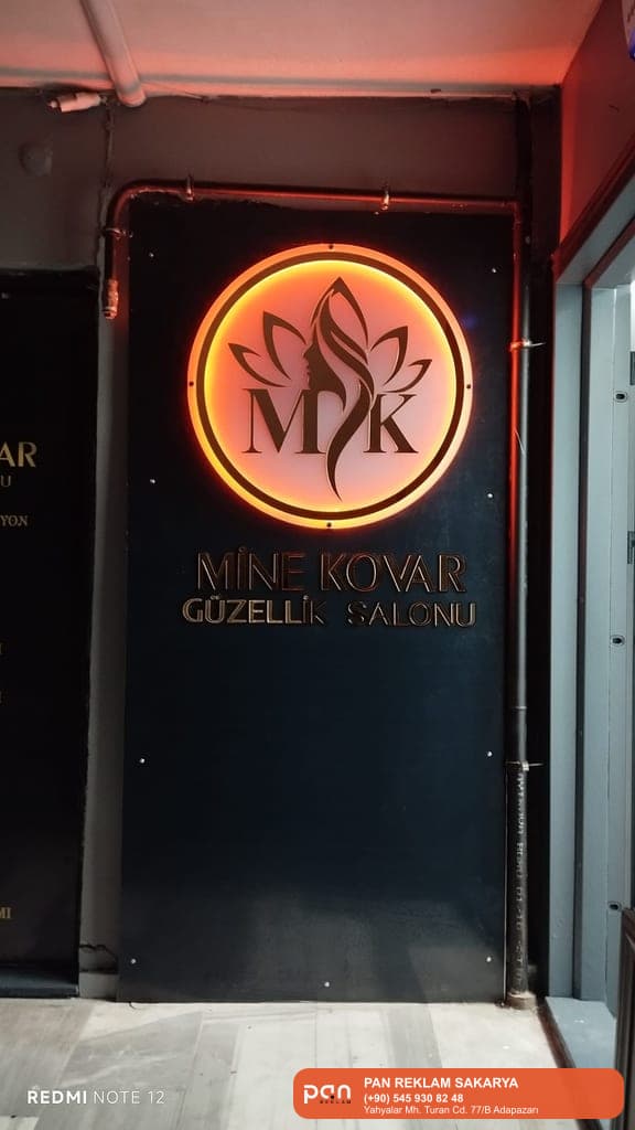 Pan Reklam • Sakarya reklam – Pan Reklam tabela ve kutu harf imalatı örnek uygulama görseli.