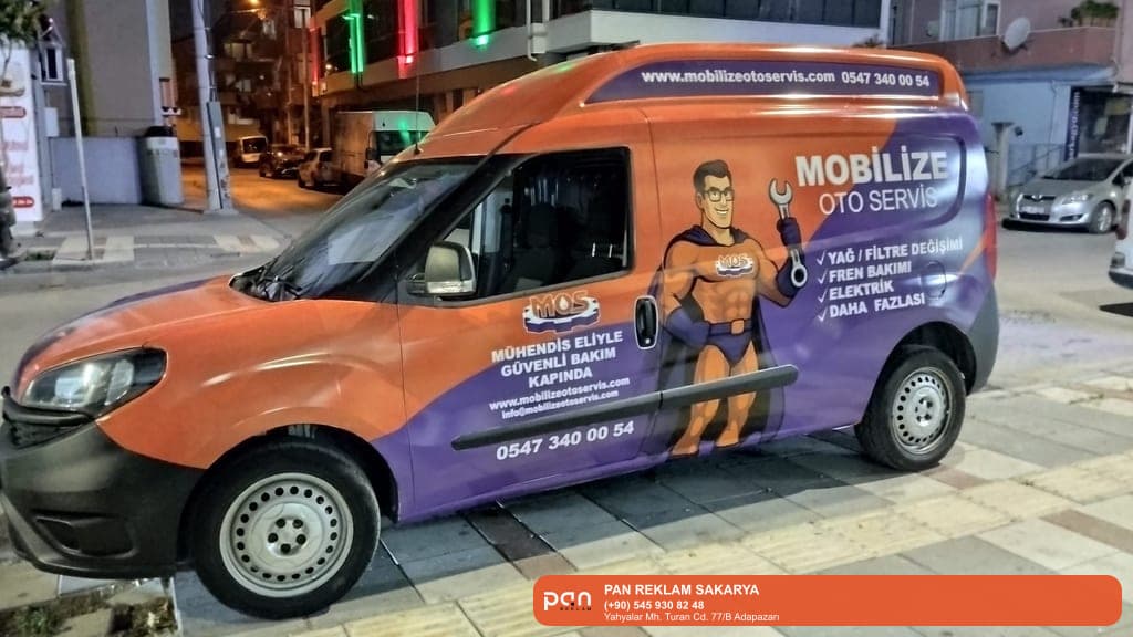 Araç Giydirme – Otomobil, ticari ve filo araç giydirme – Sakarya'da mobil reklamın gücü