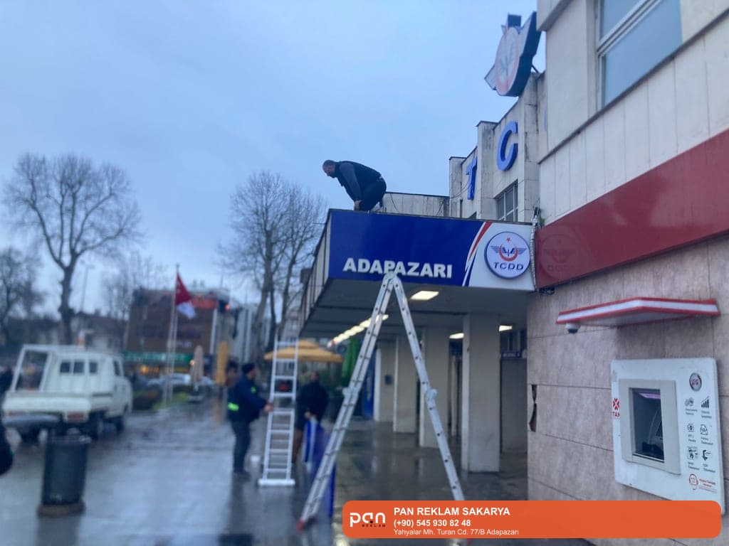 Pan Reklam • Sakarya reklam – Pan Reklam tabela ve kutu harf imalatı örnek uygulama görseli.