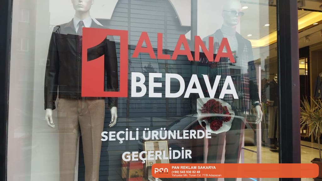 Pan Reklam • Sakarya reklam – Pan Reklam tabela ve kutu harf imalatı örnek uygulama görseli.