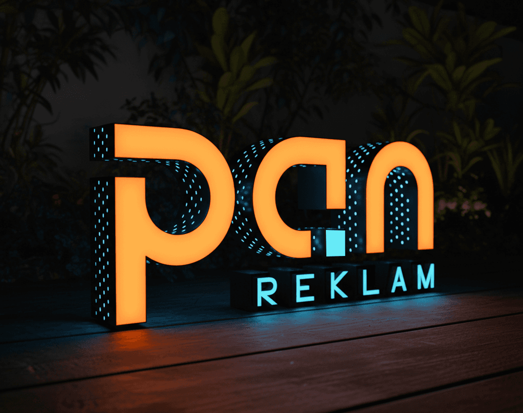 Pan Reklam Sakarya - Profesyonel kutu harf, ışıklı tabela ve LED imalatı Pan Reklam Sakarya - LED ışıklı 3D kutu harf imalatı, paslanmaz krom ve pleksi marka modülü